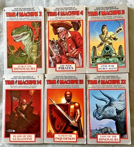 Lot of 6 CYOA Time Machine 2, ,4, 5, 14, 15, 22 Books * Bantam PB - Picture 1 of 2
