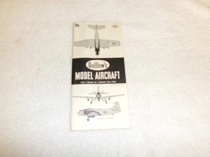 Vintage Guillows Model Remote Control Aircraft Catalog 1971 - Picture 1 of 4