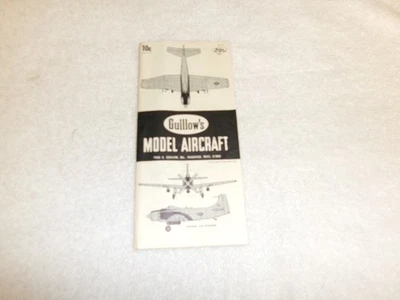 Vintage Guillows Model Remote Control Aircraft Catalog 1971 - Image 1 of 4