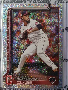 Celebración Topps Serie 1 2025 - Lámina de confeti #326 Emmanuel Clase Guardianes - Imagen 1 de 3