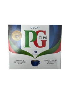 PG Tips Decaf 70 Ct Tea Bags - 2 Pack - Picture 1 of 4