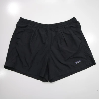 Pantalones Cortos Vintage Patagonia Baggies Para Mujer Medianos Negros Nylon Años 90 Sin Forro Senderismo Foto 1 de 4