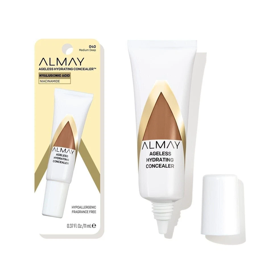 Almay Ageless Hydrating Liquid Concealer, 040 Medium Deep, 0.37 fl oz - Image 1 of 1