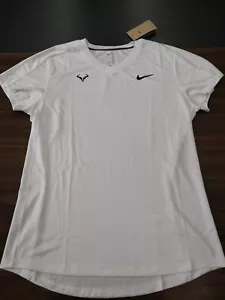 Nike Court Small Rafa Nadal Challenger Men's Dri-FIT Shirt CV2572-100 NWT - Picture 1 of 12