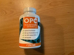 OPC Traubenkern Extrakt 240 Kapseln, vegan, hochdosiert, neu + versiegelt - Bild 1 von 7
