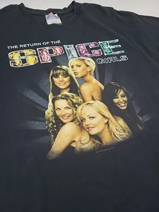 T-shirt vintage 2007 Il ritorno delle spezie bambina, L, 21x27,5", nera rara - Foto 1 di 21