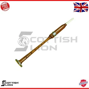 Rosewood Practice Chanter - Natural Finish with Silver Mounts - Picture 1 of 1