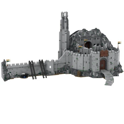 MOC: Helm's Deep Fortress Helm Hammerhands Toys Set 6184 Pieces Creative Toys - Image 1 of 4
