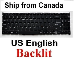 Keyboard for Acer Aspire 5 A515-55 Series A515-55-59YS A515-55-55R6 A515-55-52J9 - Imagen 1 de 2