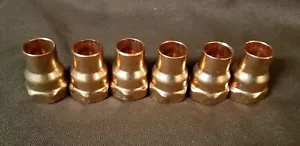 6 adattatori Wrot rame x femmina 1/2" - Foto 1 di 4