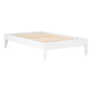 Coaster Hounslow Contemporary Wood Platform Full Bed in in White - Picture 1 of 8