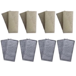 8 x Compatible Fluval U2 Foam and Polycarbon Cartridges Internal Filter Sponges - Picture 1 of 1