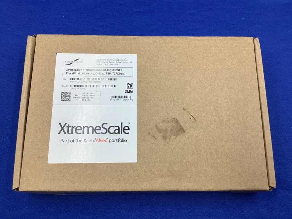 SOLARFLARE Flareon Ultra SFN8542-Plus Dual-Port 40GbE QSFP+ Server Adapter - Image 1 of 4