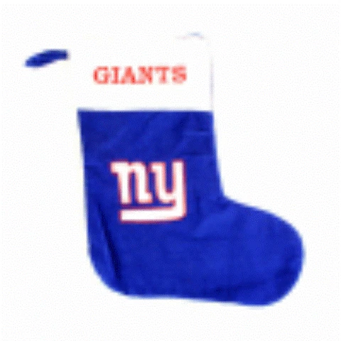 NFL New York Giants Embroidered Felt Boot Christmas Stocking Cover
