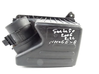 Caja de filtro de aire diésel Hyundai Santa Fe 2007-2010 2,2 y sensor de masa 0281002721 Foto 1 de 4