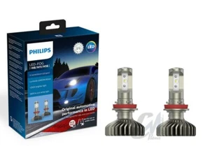 2 LAMPADE PHILIPS LED-FOG X-tremeUltinon 5800K +250% LUCE H8/H11/H16 11366XUWX2 - Imagen 1 de 8