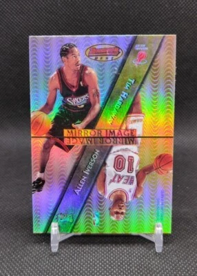 1997 - 98 年 Bowman's 最佳镜面图像折射器 Allen Iverson Jason Kidd Hardaway — 第 1/2 张图片