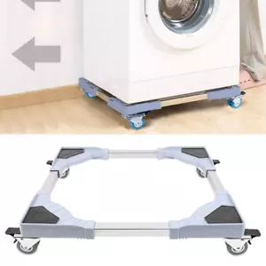 Trockner Untergestell mit Rollen universal Sockel Podest für Waschmaschine 45-60 - Bild 1 von 7