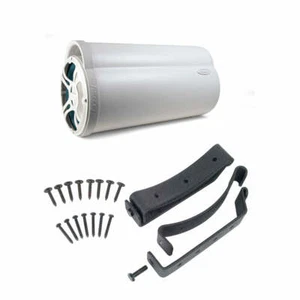 8” Marine Amplified Bass Tubes & Free Universal Mounting Bracket - Picture 1 of 8