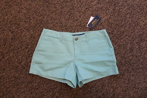 New Polo Ralph Lauren Women's 3.5" Chino Shorts - Size 0 - Tiki Green - Picture 1 of 3