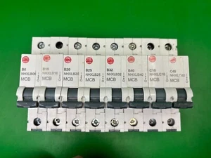 Wylex NHXLB MCB - B6 NHXLB06 B16 NHXLB16 B20 NHXLB20 B32 NHXLB32 B40 NHXLB40 - Bild 1 von 12