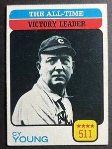 1973 TOPPS CY YOUNG #477 THE ALL TIME VICTORY LEADER HOF LOW GRADE - Bild 1 von 2