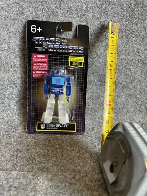 Transformers Soundwave Mini Figur Limitierte Edition HASBRO Roboter - Bild 1 von 2