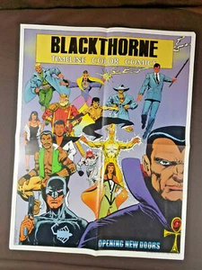Blackthorne 1987 Comics Promo Poster - Picture 1 of 2