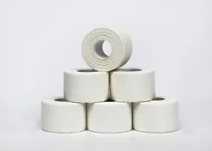 Sporttape 3,8cm x 10m Weiß Tape Tapeverband Sport Verband Stutzentape Pflaster - Bild 1 von 2