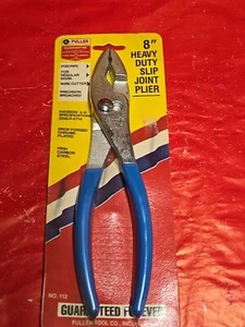 Fuller #112 | Alicates para juntas deslizantes de 8" de colección hechos en Japón forjados en caída nuevos de stock - Imagen 1 de 4
