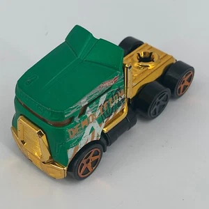Hot Wheels Auto Demolition Derby grün Metall Truck lose - Bild 1 von 9