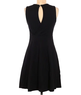 Vestido recto sin mangas AMOUR VERT espalda paneles superpuestos cierre de botones negro S Foto 1 de 4