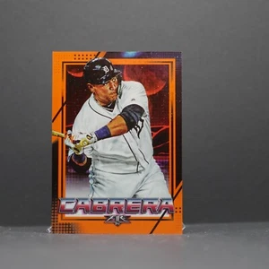 2020 Topps Fire Baseball Miguel Cabrera #166 Orange Parallel /299 - Bild 1 von 2