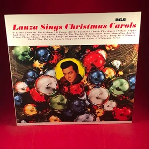 MARIO LANZA Sings Christmas Carols 1981 German Vinyl LP Silent Night First Noel - Picture 1 of 4