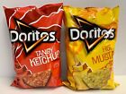 Doritos Tangy Ketchup & Hot Mustard 2 Pack Pair -  2 Packs (9.25oz Each)