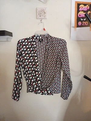 Blusa cruzada manga larga con 2 patrones de mujer W by Worth 2  Foto 1 de 4