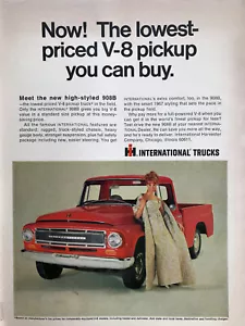 Vintage 1967 Sexy International pickup truck original color ad A424 - Picture 1 of 2