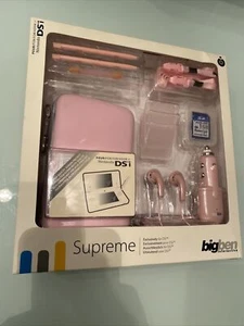 nintendo dsi pack suprême coque stylet range jeux écouteur chargeur dragonne - Photo 1/1