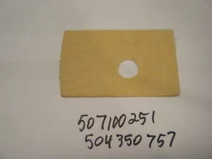 NUOVO HUSQVARNA RICAMBIO FILTRO ARIA NUMERO DI PARTE 507100251, 504350757 - Foto 1 di 1