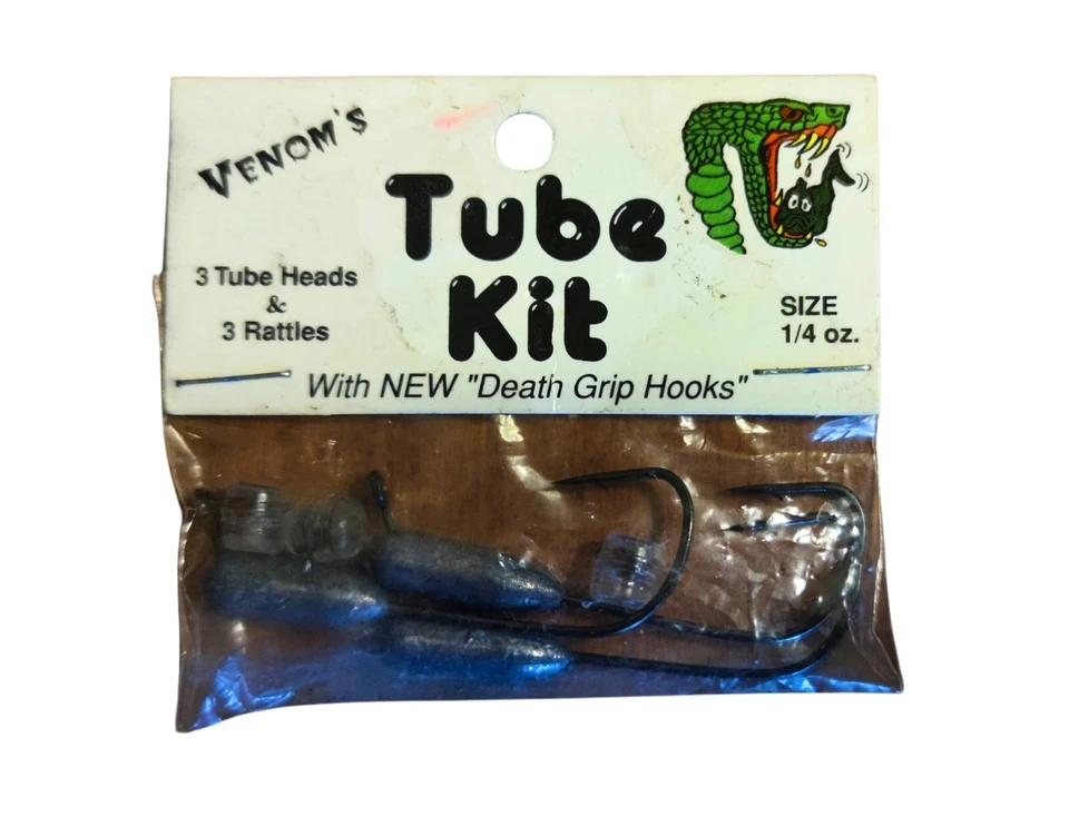 Kit de tubo Venom's 1/4 oz 3 cabezales de tubo 3 sonajeros Foto 1 de 2