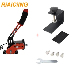 14Bit For PC Handbrake SIM For Racing Games T500 G25 G27 G29 FANATECOSW DIRT Red - Picture 1 of 8