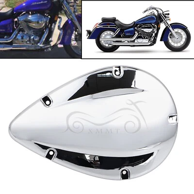 Cubierta de filtro limpiador de admisión de aire cromada apta para Honda Shadow Phantom 750 VT750C2B Foto 1 de 4