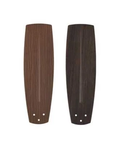 Kichler 371015 Fan Accessory Climates Blade Set in Dark Walnut/Light Walnut - Picture 1 of 2