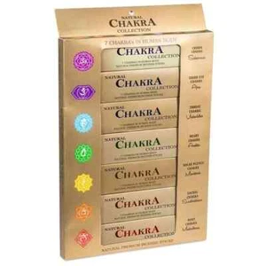 Natural Chakra gift set Collection. Premium Incense Sticks 7 Chakras - Picture 1 of 3