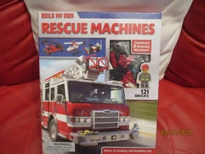 BUILD MY OWN RESCUE MACHINES COMPATIBLE BLOCKS ACTIVITY BOOK NEW Readers Digest - Picture 1 of 6