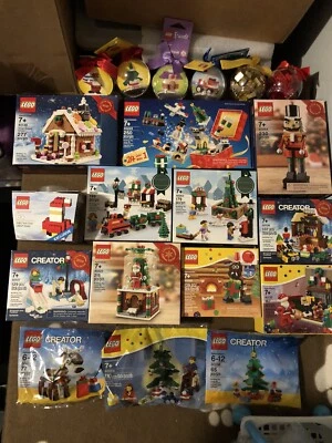 LOT OF 20 New Sealed LEGO Christmas Limited Edition Seasonal Holiday Promo sets  - Image 1 of 4