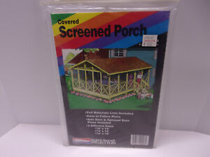 Garlinghouse Screened Porch Project Plan Blueprints Do It Yourself