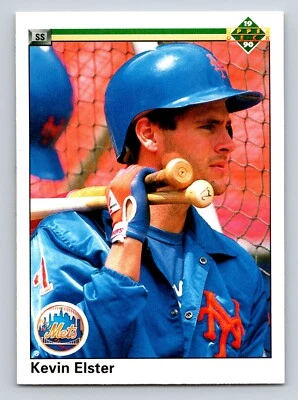 Kevin Elster 1990 Upper Deck #187 New York Mets - Image 1 of 2