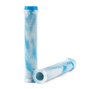 RANT HABD BMX GRIPS + BAR ENDS HARO CULT SE GT SHADOW SUBROSA WHITE BLUE SWIRL - Picture 1 of 4