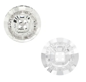 Superior PRIMERO 3018 Rivoli cristal pedrería botón 4 agujeros * muchos tamaños - Imagen 1 de 5